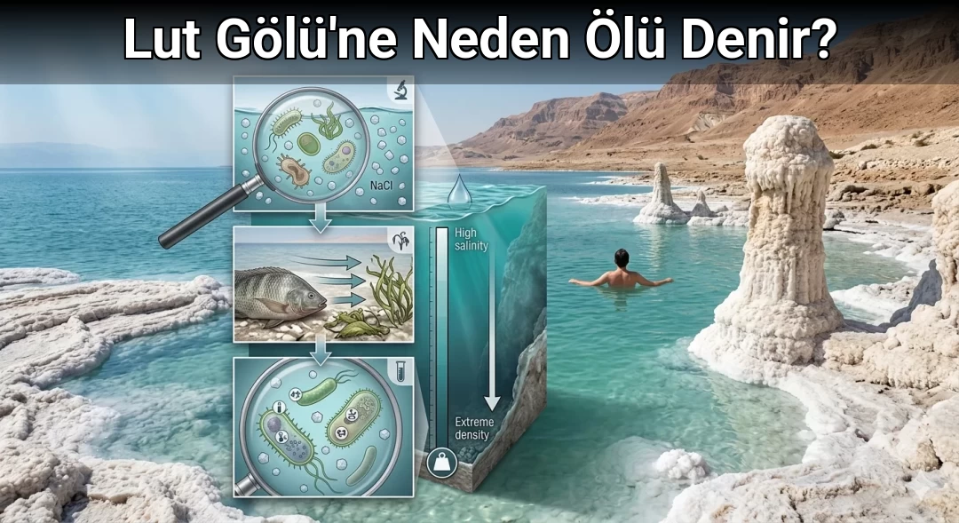 Lut Gölü'ne Neden Ölü Denir?